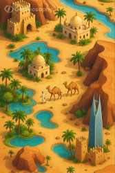 Desert Level Map Design