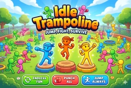 Idle Trampoline | Unity Game