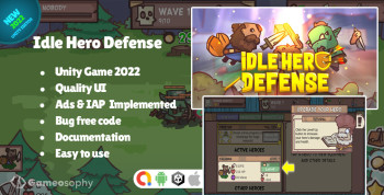 Idle Hero Defense Best 2024 Source Code