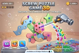 Screw Puzzle Game 3D Unity  Trending Game Development