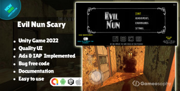 Evil Nun Scary Unity Game