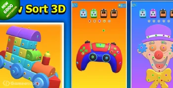 Screw Sort 3D Puzzle