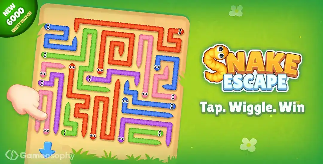 Snake Escape - Logic Puzzle | Unity Game