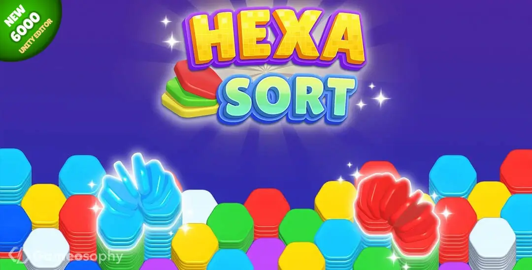 Hexa Sort Puzzle Color Game | Unity Game
