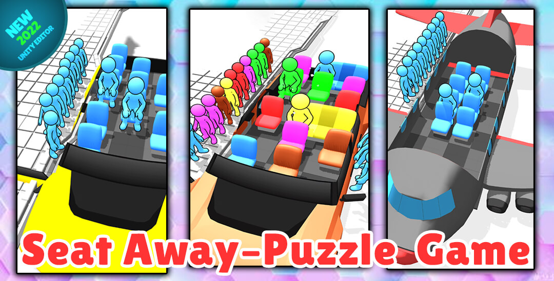 Seat Away – Puzzle game Unity 2024 Assets