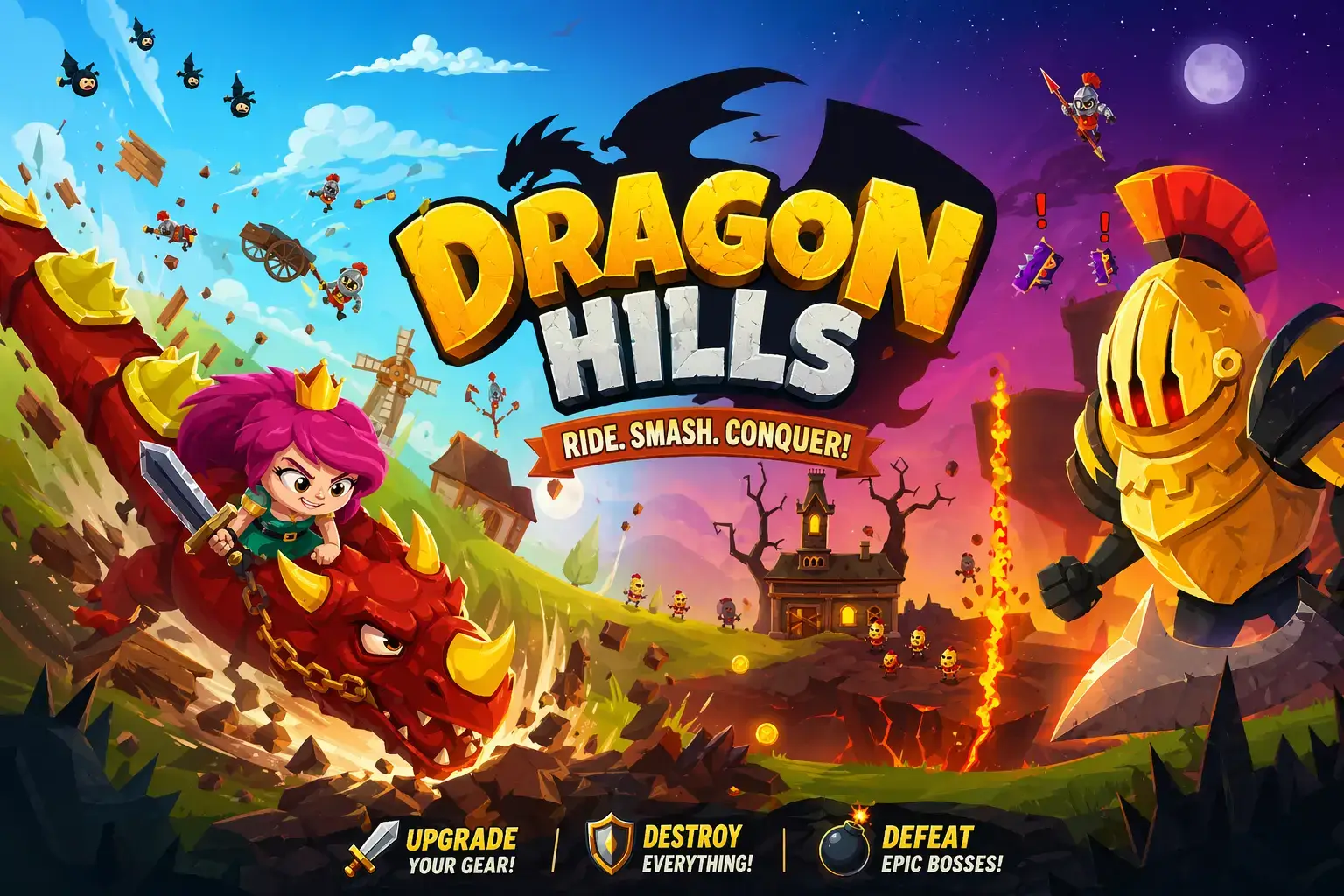 Dragon Hills | Unity Game