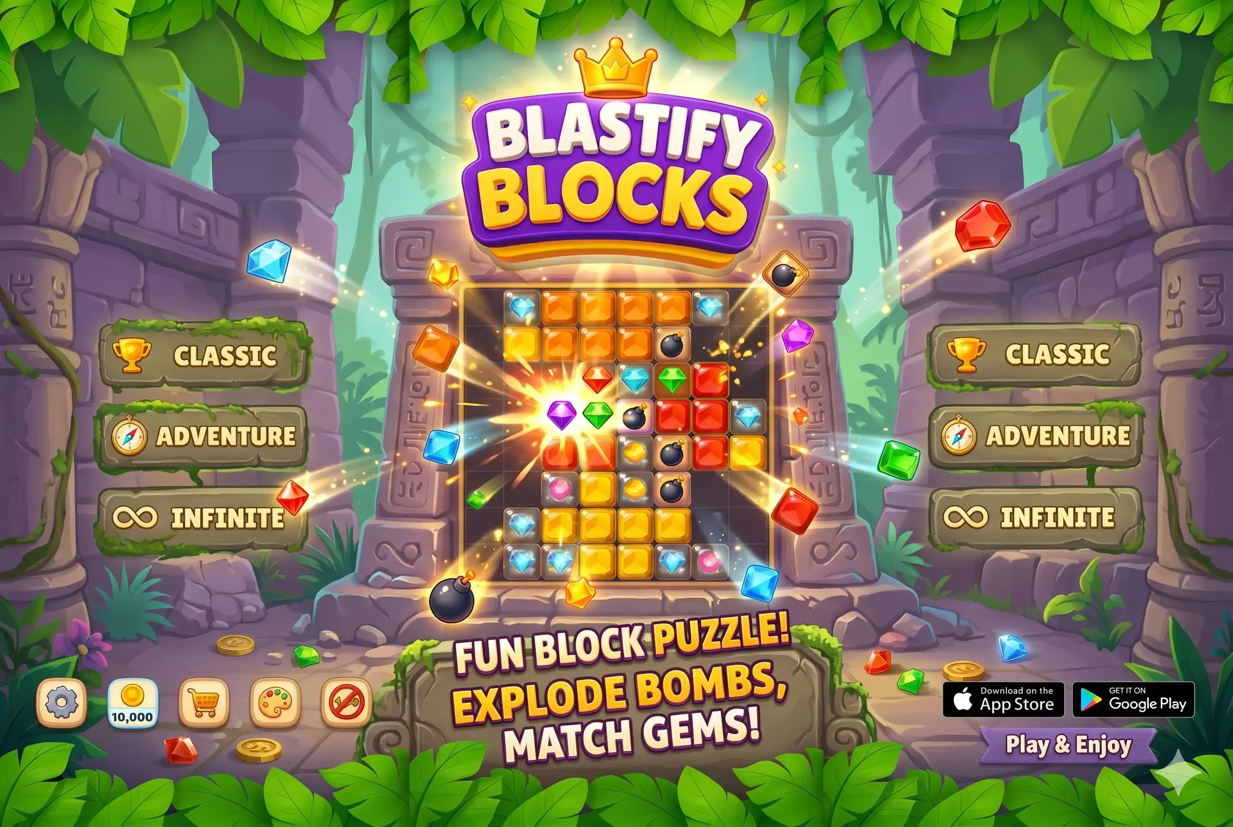 Blastify Blocks – Complete Unity Game