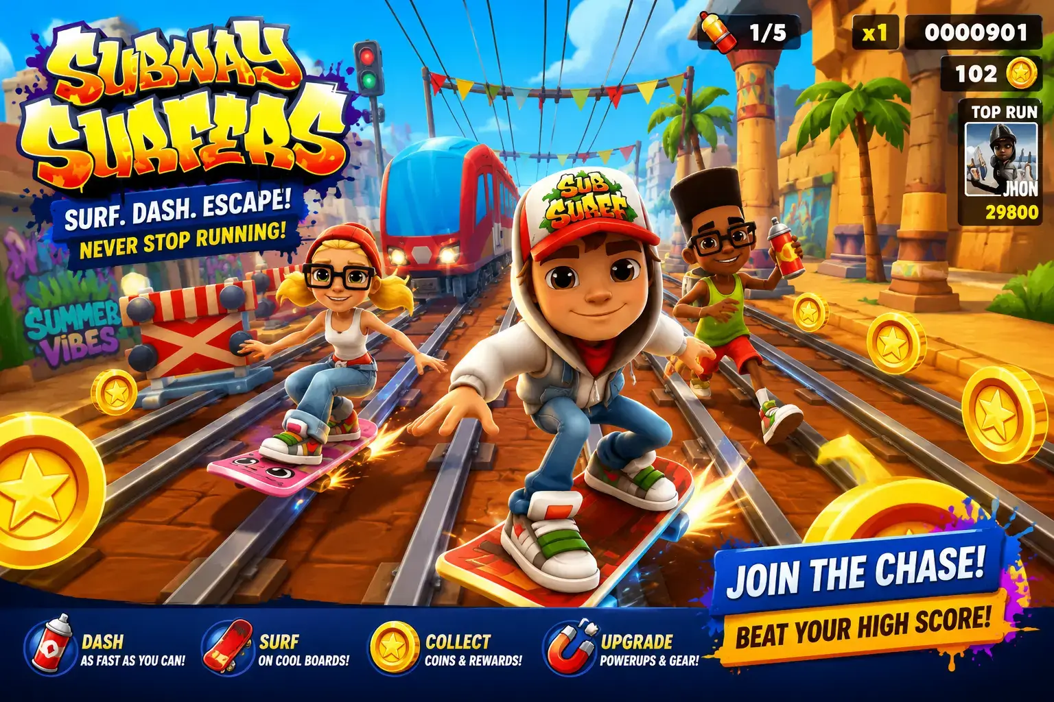 Subway surfers – Unity Project