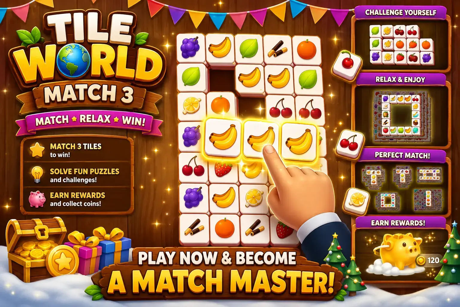 Tile World Match 3 – Unity Game