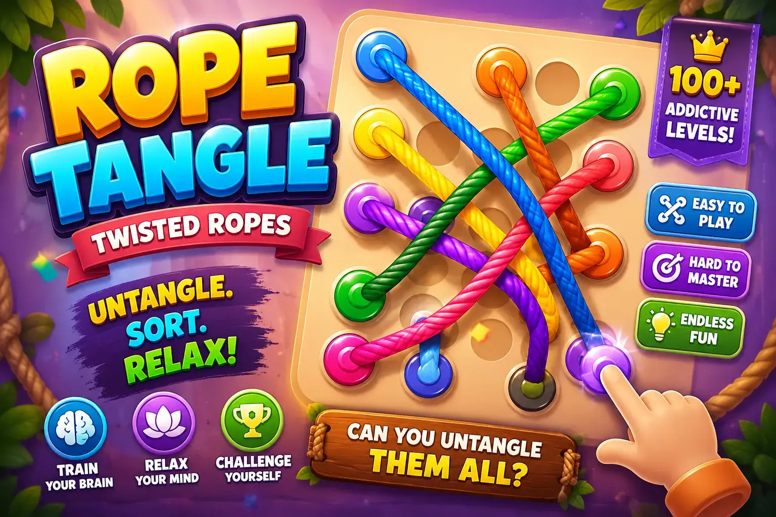 Rope Tangle – Twisted Ropes