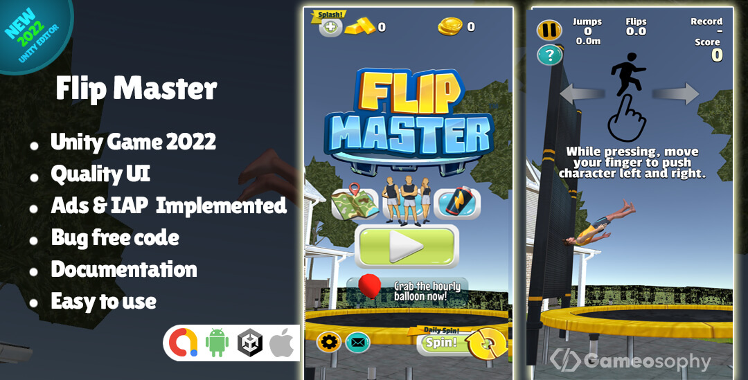Flip Master Premium Game Template