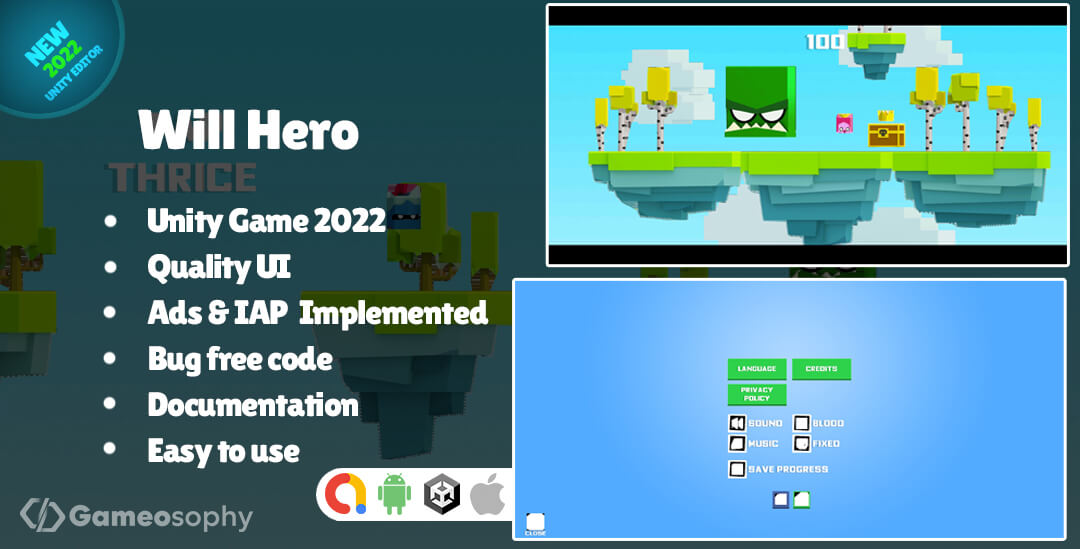 Will Hero Game Development Assets