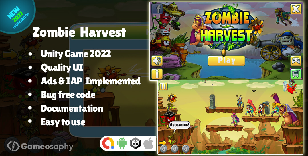 Zombie Harvest Ready Made Game Codes