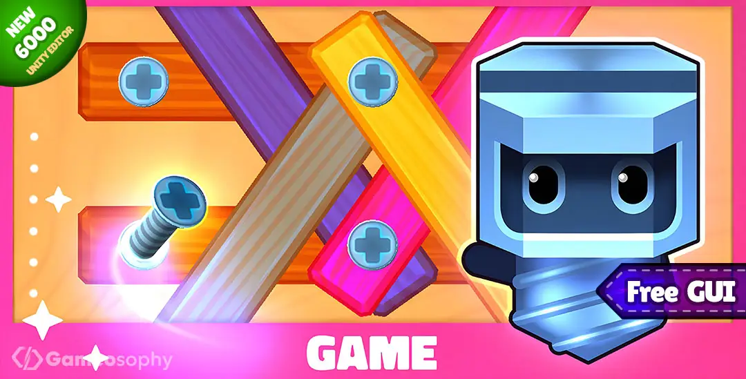 Screw Wood | Unity Asset